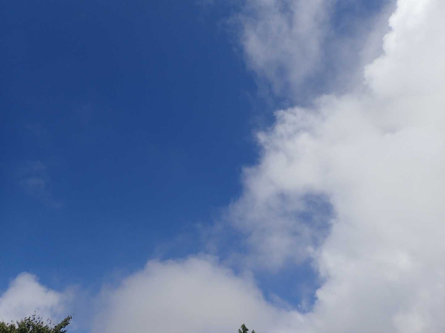 所によって青空