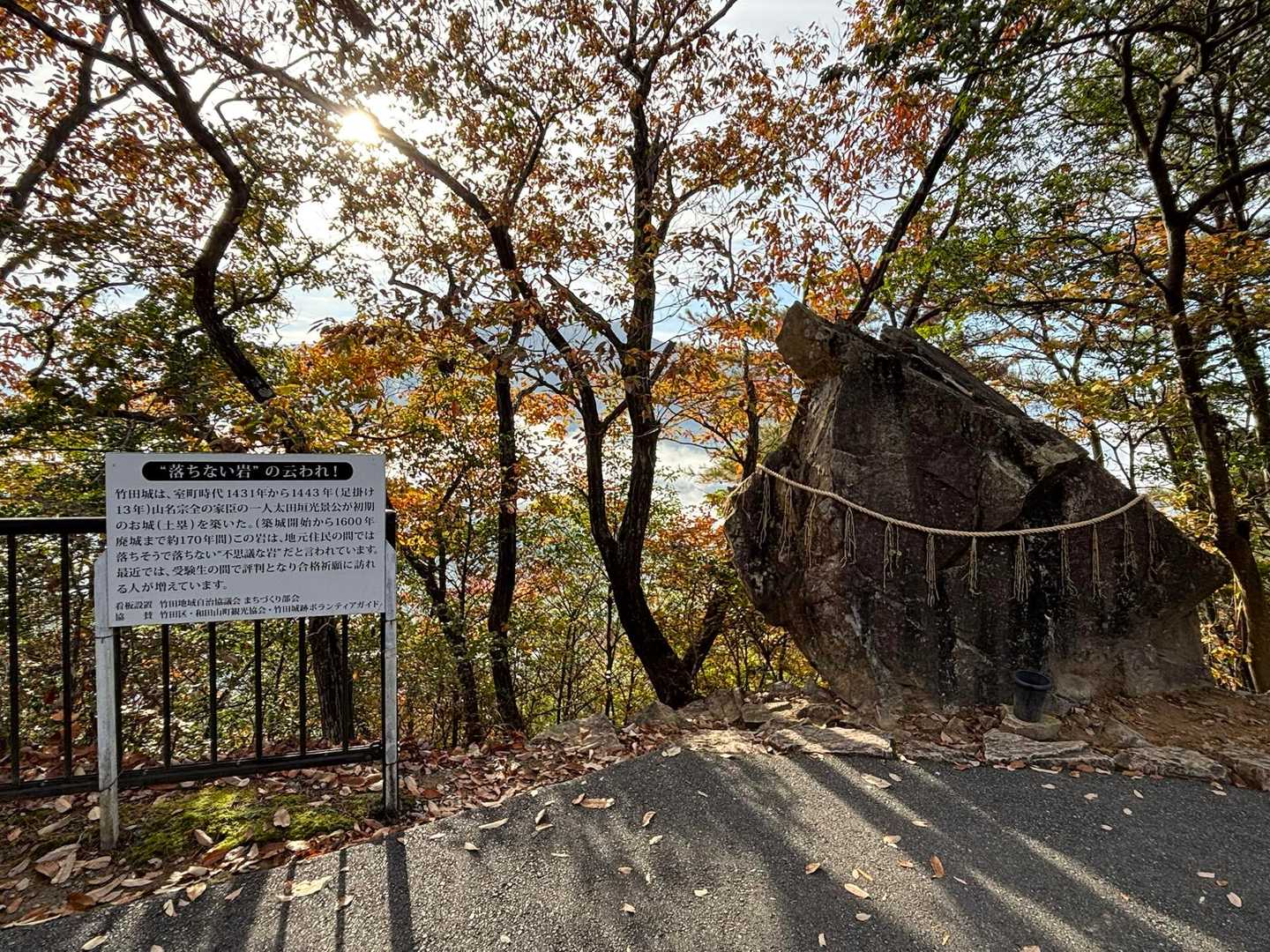 落ちない岩🪨
