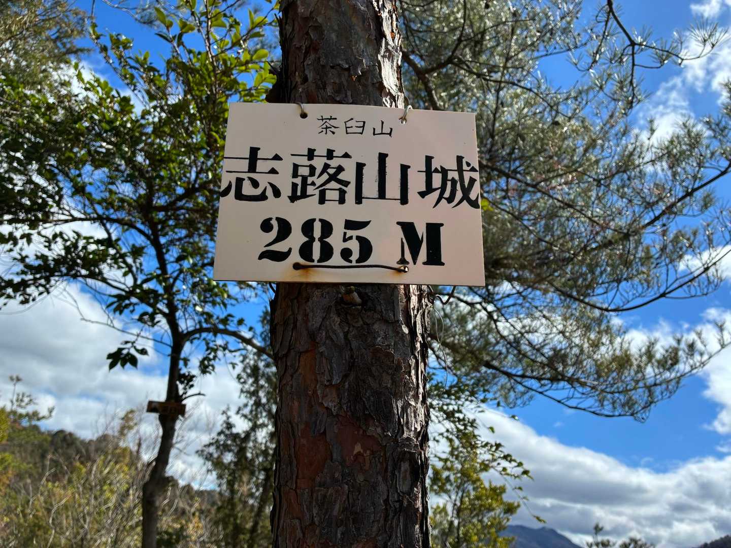 茶臼山の別称は読めません。
o(｀ω´ )o