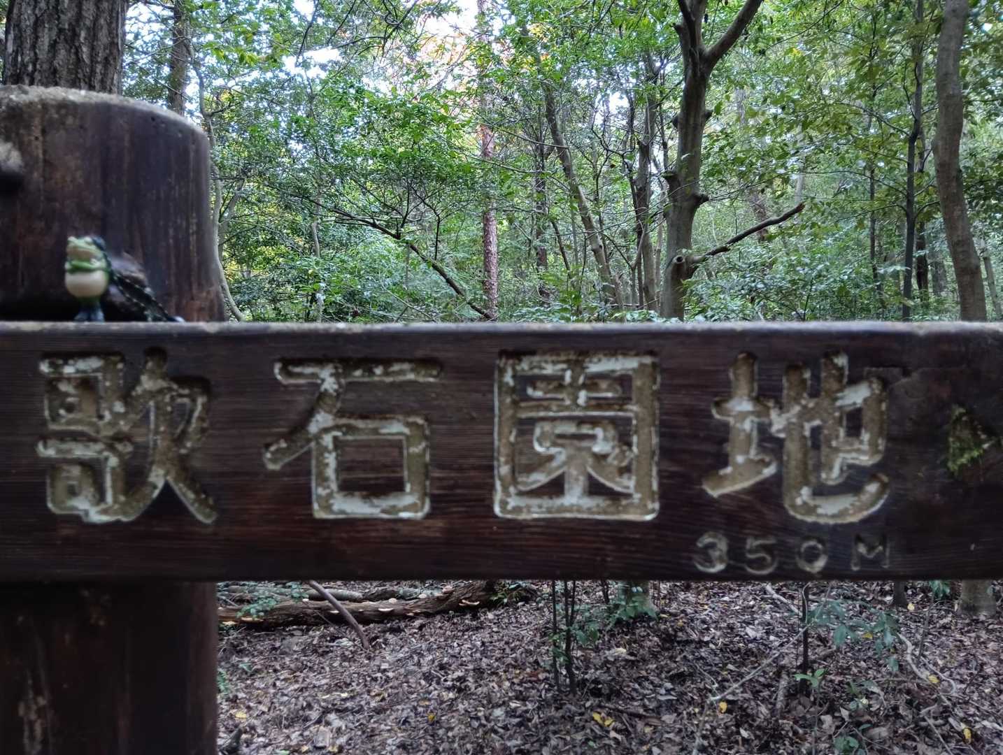 標識と同行者🐸