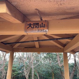 一座目⛰️大間山ゲット