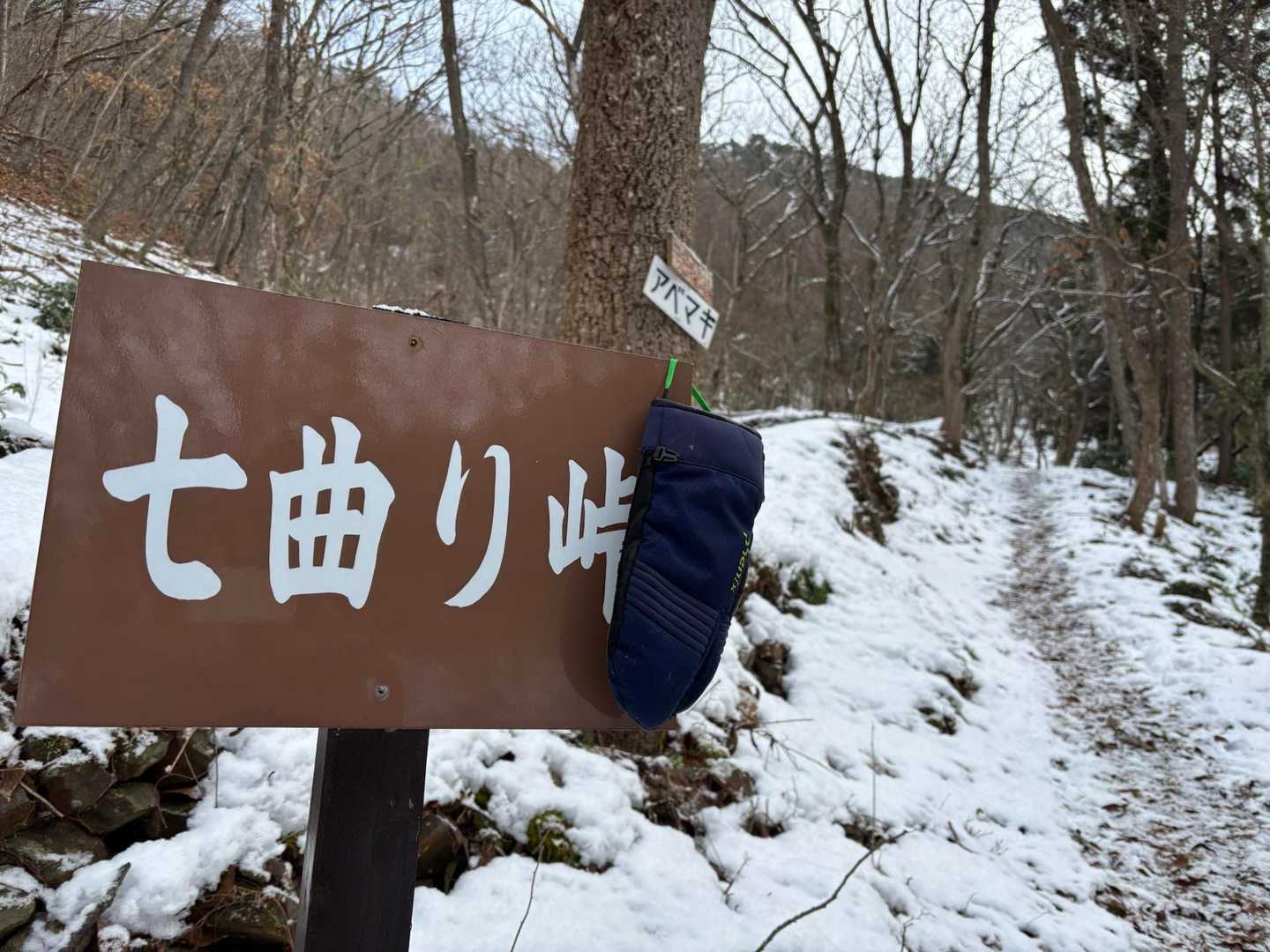手袋落ちてました！ちょっと手前にもう片方ありました！もう一個あるなら、拾って揃えてくればよかった😂