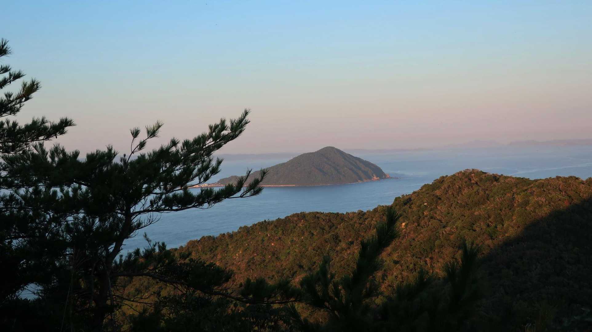 再び山頂