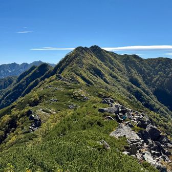 さよなら  アサヨ峰  下山します。