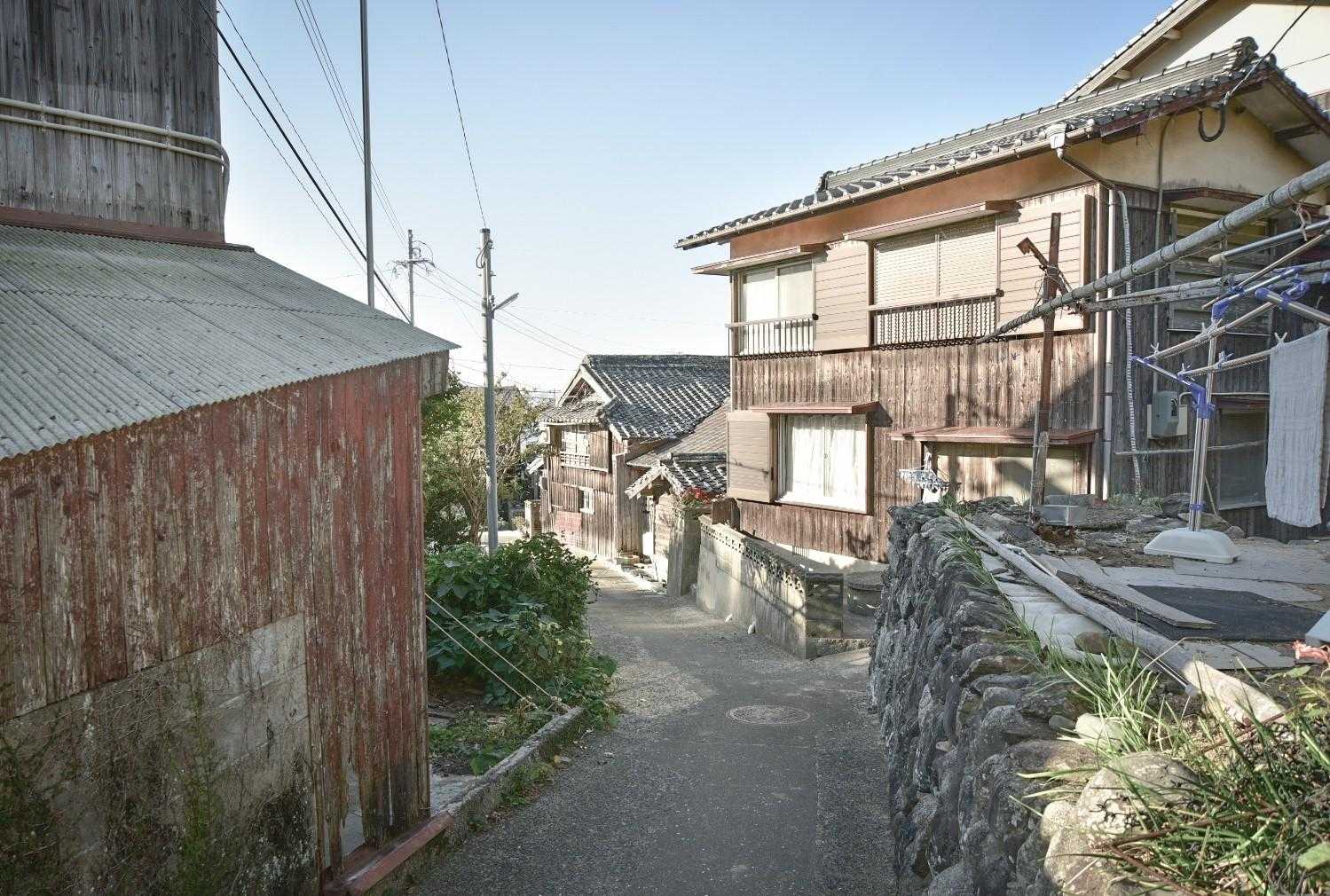 船着広場-姫島神社-鎮山 周回コースの写真