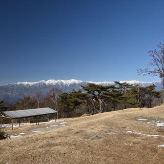キャンプ場到着。絶景！
