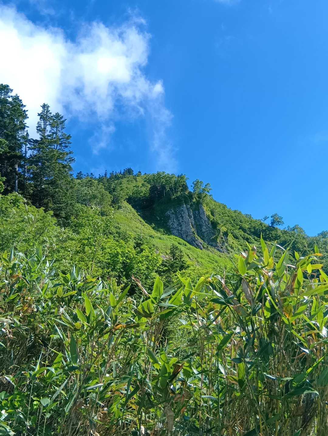 あれは天狗原山…の手前の偽ピーク😈