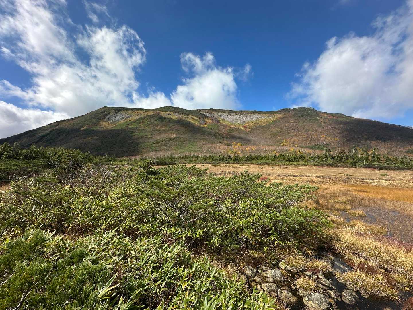″天狗原″
バーン💥と広大な原っぱが開け、山が間近に