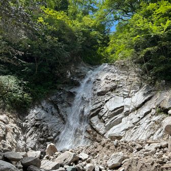 今日の目的地、魚止ノ滝