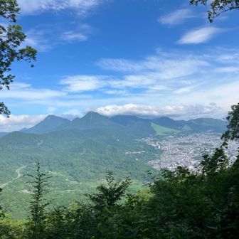 梅雨の合間の晴れで空気澄んでおりました。