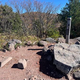 見晴岳。こちらは標高2,095m。されどピーク扱い。