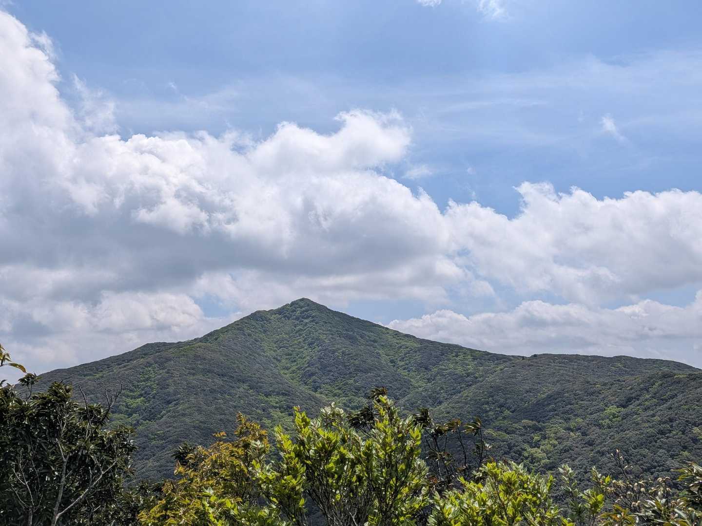 展望岩から金山