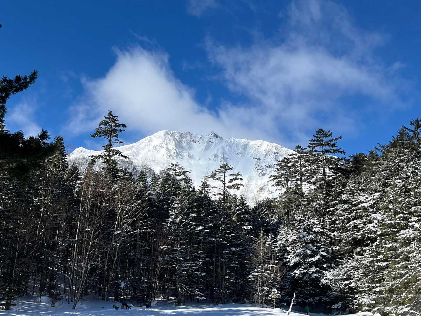 今から行く、天狗岳！カッコいい✨
風強そうだけど、雲はかかってないかな。