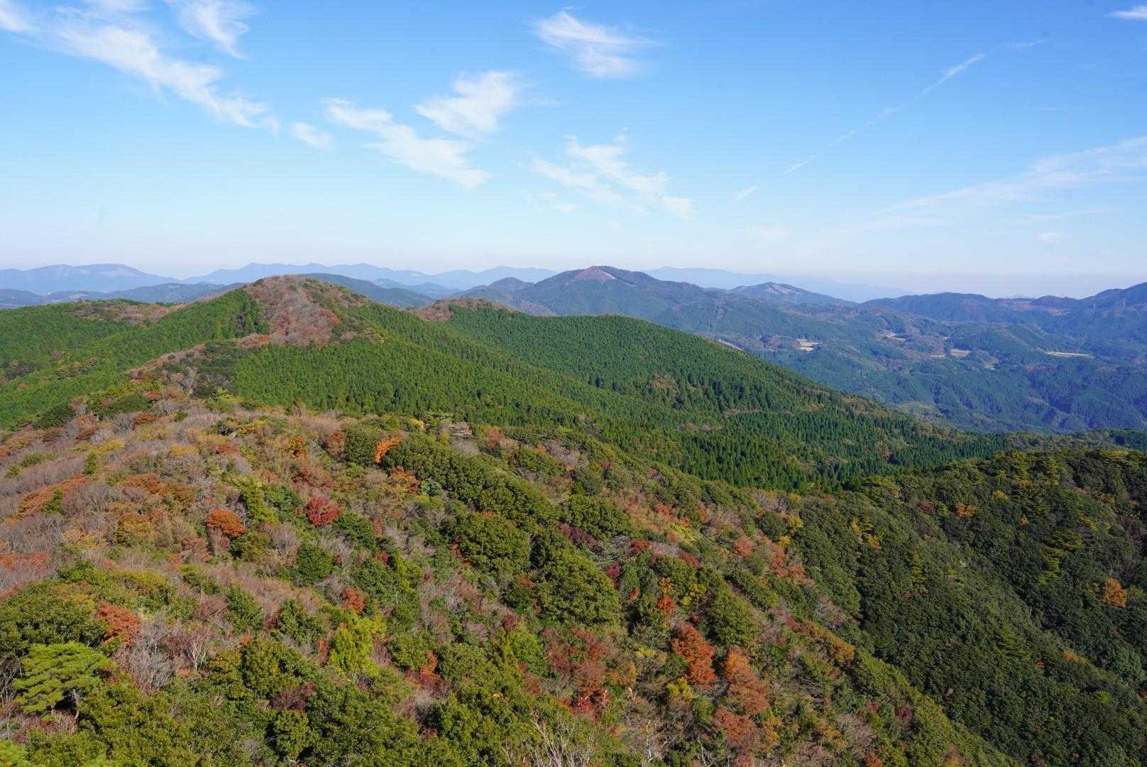 作礼山登山口-897ピーク-作礼山 周回コースの写真