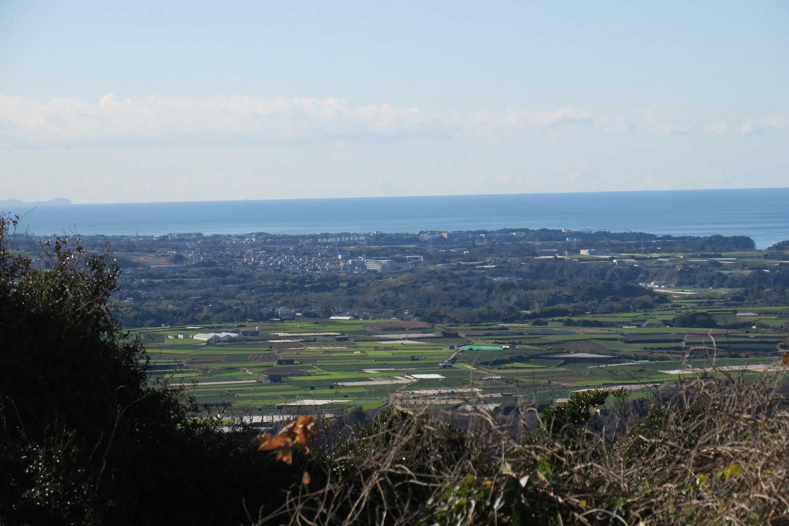 手前の田園風景にも癒される➰