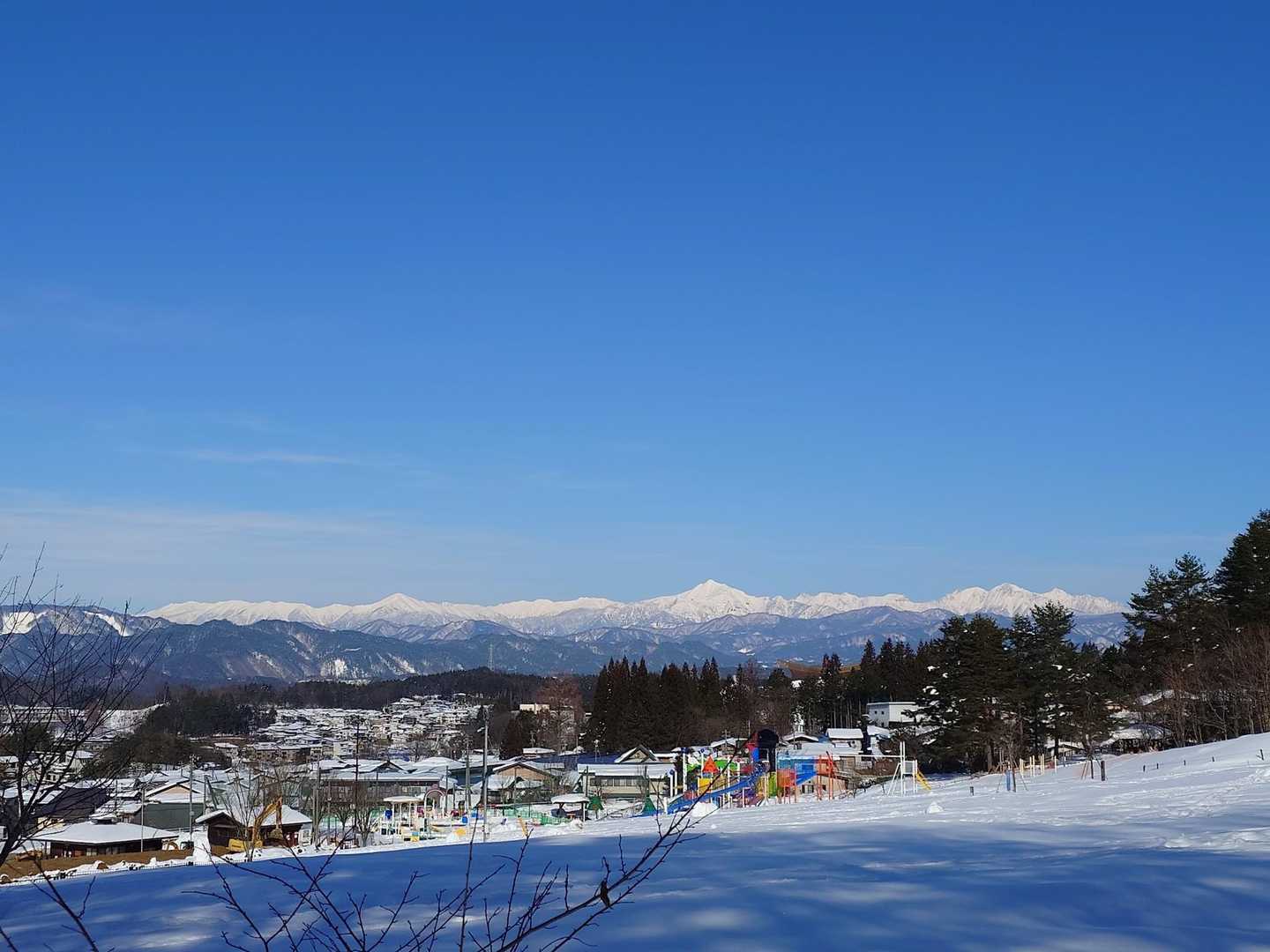 北アルプス美しい