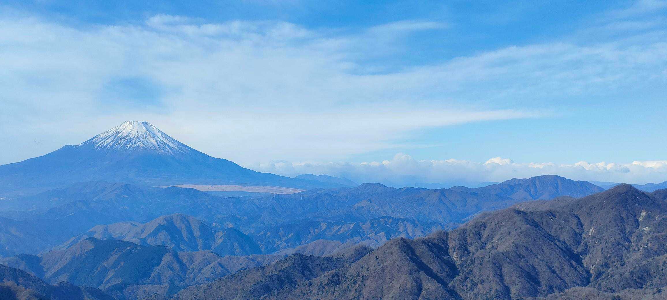 大倉バス停-堀山-塔ノ岳-日高-竜ヶ馬場-丹沢山 縦走コースの写真