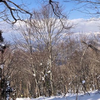 白山方面に雲がかかって来ちゃいました。