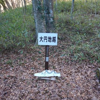 大円地越に到着