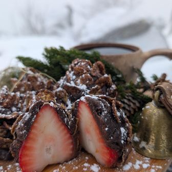 松ぼっくりチョコ🍫

白雲山山頂📍で1人っきりのクリスマスイブ🎅

山下哲郎のクリスマスイブ♪を大熱唱しながら食べました(^^)

みなさま良いクリスマスをお過ごし下さい(≧∇≦)b
