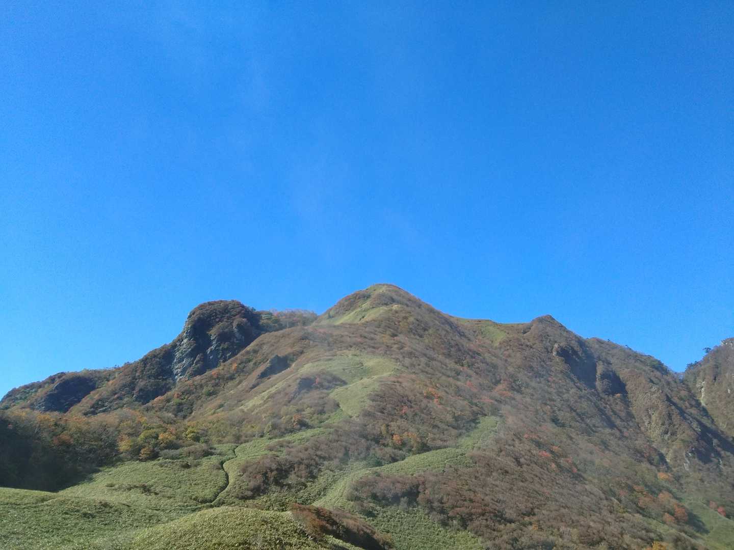 旧寒風山トンネル南口-桑瀬峠-伊予富士-寒風山 周回コースの写真