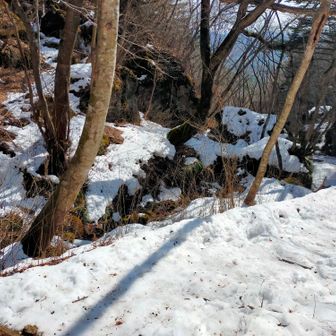霊山 けっこう雪