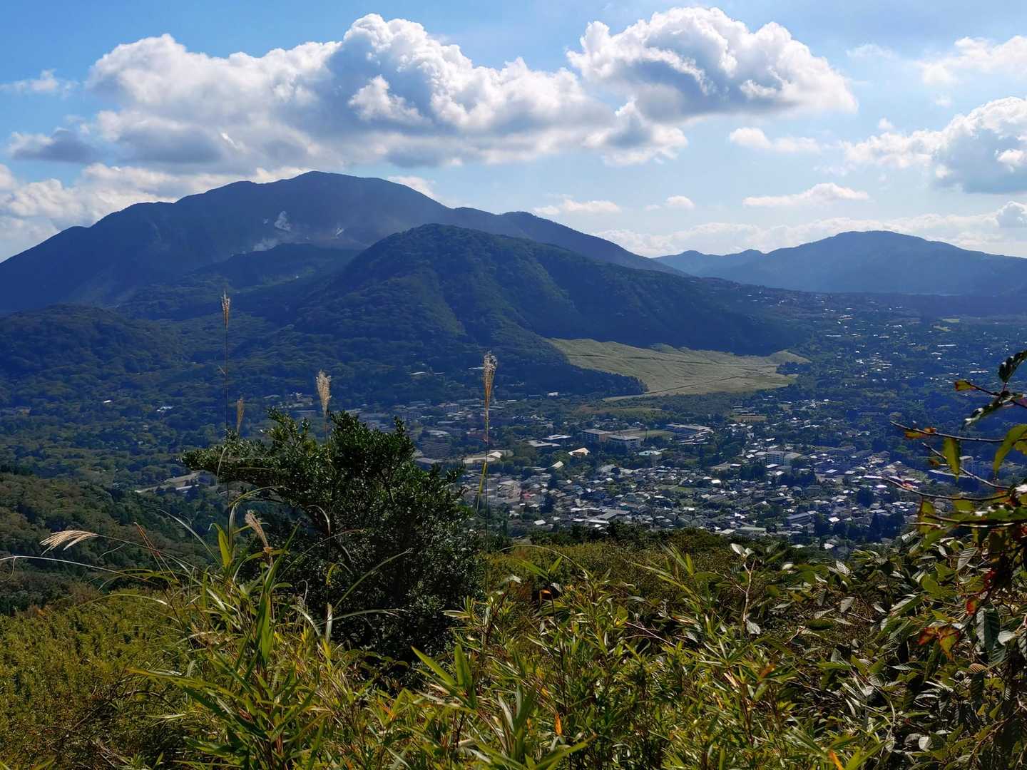 金時登山口バス停-金時山 往復コースの写真