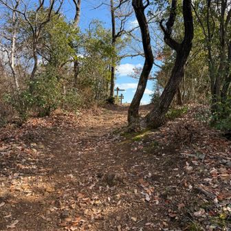 山頂を通過してキューピーの鼻に到着