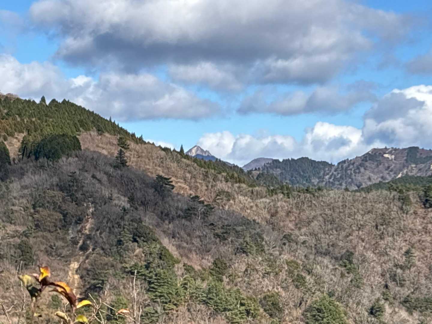 鈴鹿の山が見えます⛰️