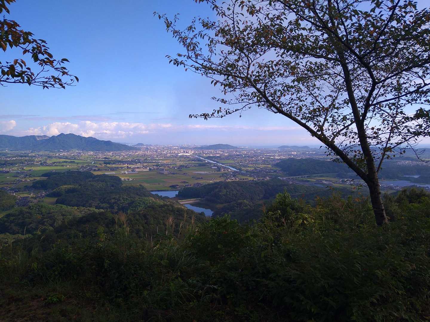 行橋市街方面