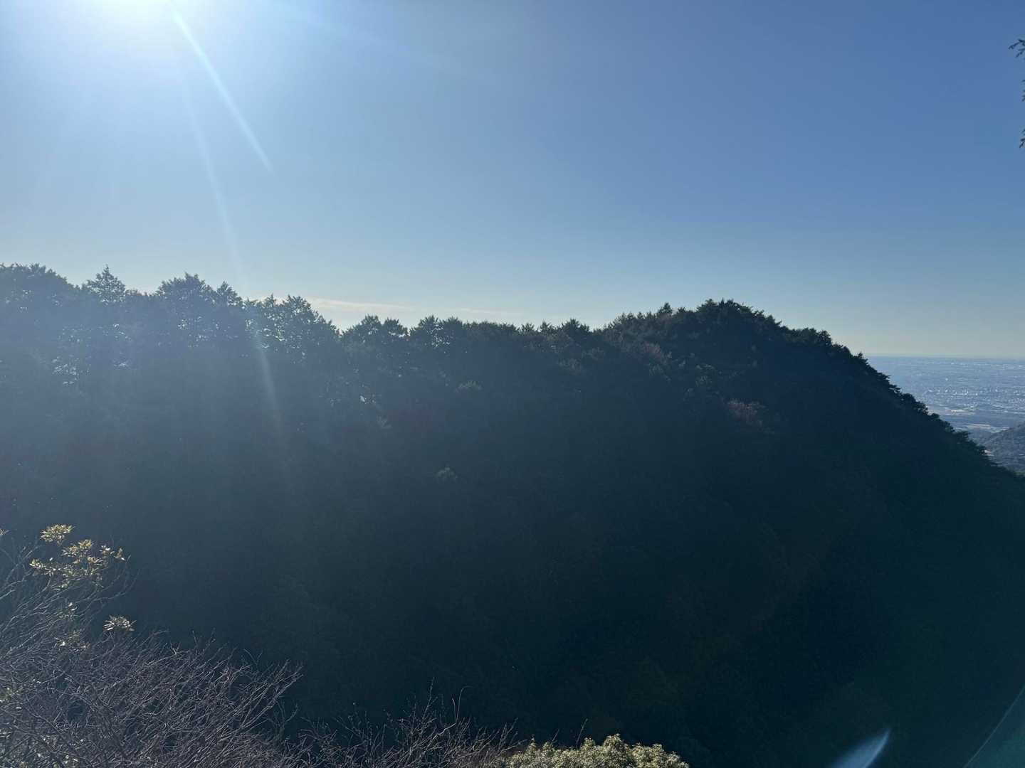 表参道の尾根
あそこへ復帰します
