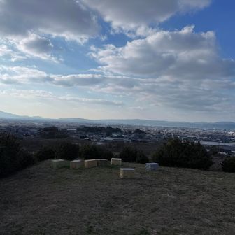 絶景！なら盆地丸見えでした