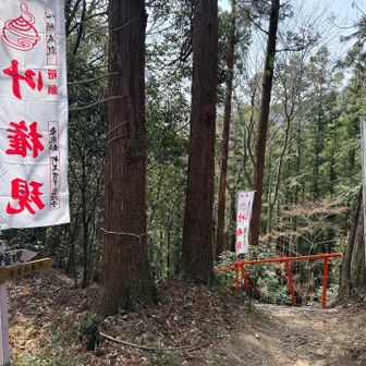 叶権現へ
ここはこの前1年半でガラリと変わってしっかり整備されていました✨
初めて来た時は、1人で歩くのが怖いくらいの場所だったのにずいぶん変わったな😊✨
赤い手すりまでできてる✨