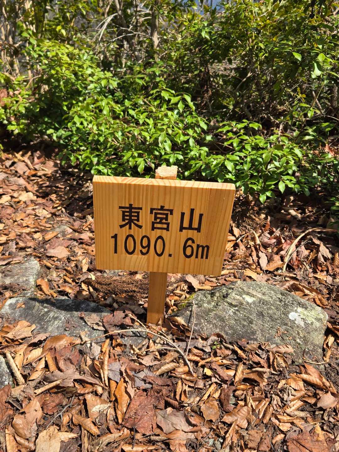 東宮山山頂です。