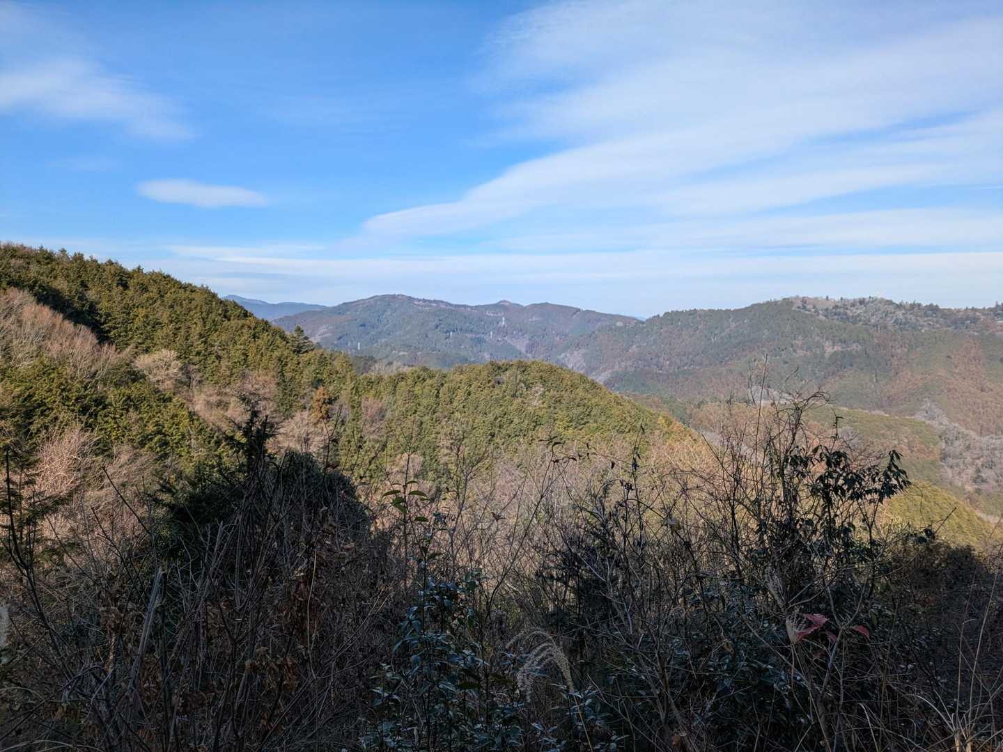 入沢山からの展望