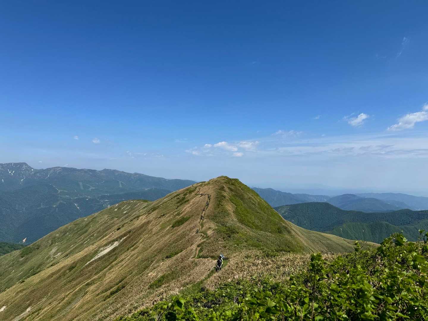 平標登山口-松手山-平標山 往復コースの写真