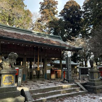 葛木神社⛩️で安全登山祈願🙏