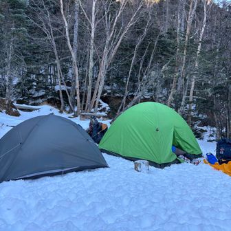 今回はテント泊🏕️