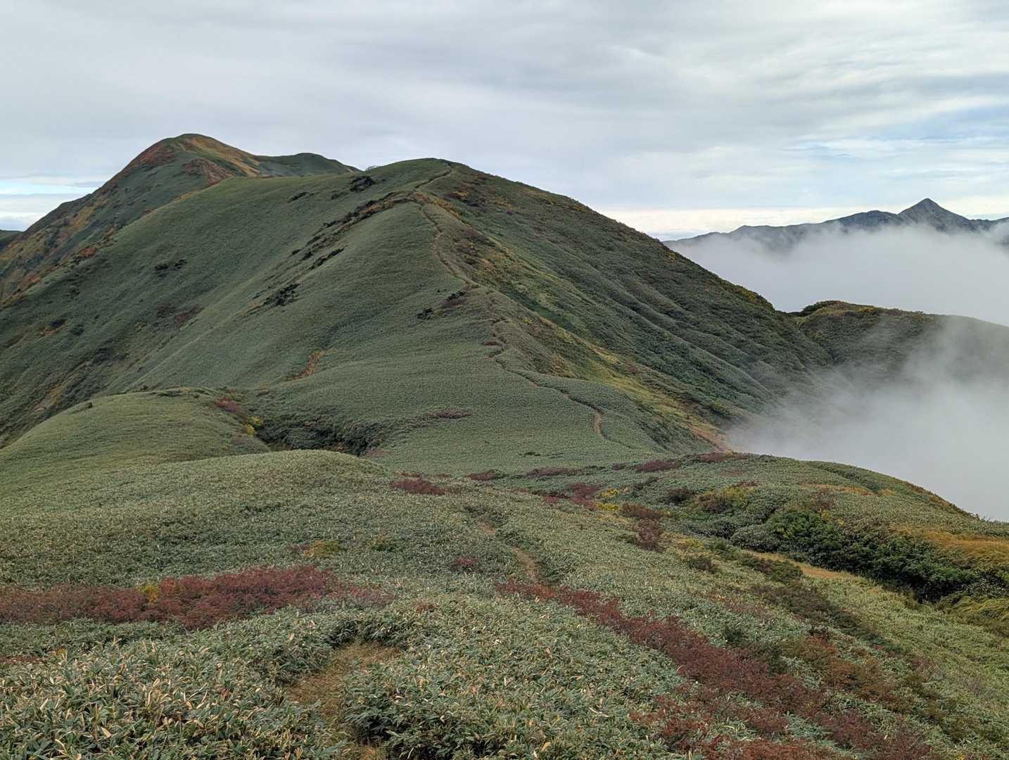 ジャコ平-丹後山-大水上山 往復コースの写真