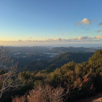 遠くの街が見えます👀
