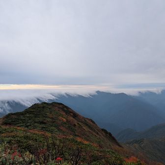 見事な滝雲