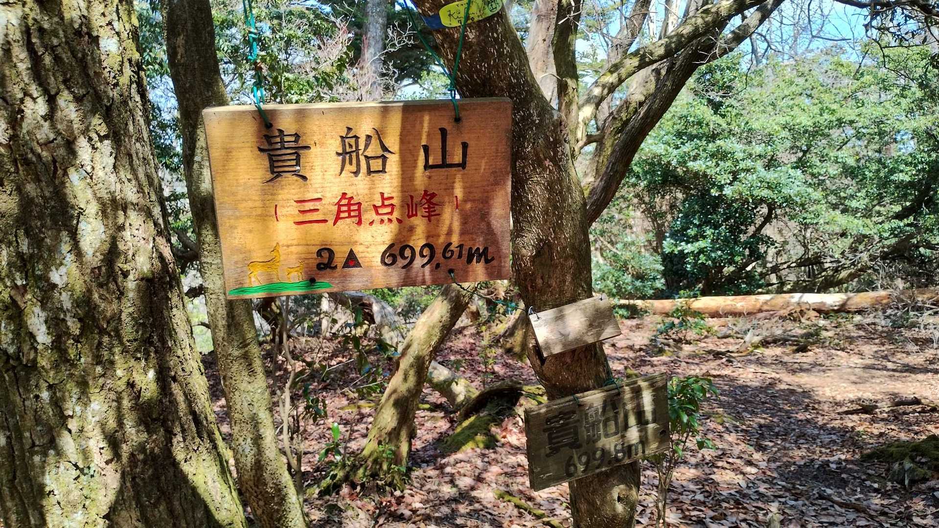 低い方の貴船山