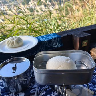 蒸して食べてみました🫕
温かい山ごはんが食べたくなる季節になりましたね☺️