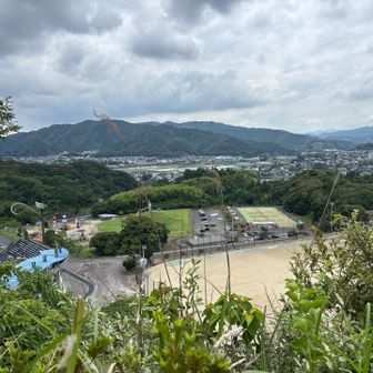 グランドが見えた