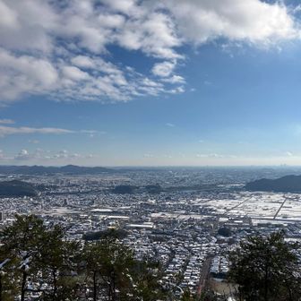 犬山城・尾張三山方面