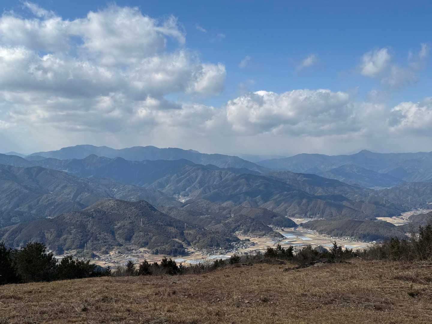雲の中でした(*´^`)