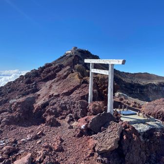 三島岳から剣ヶ峰