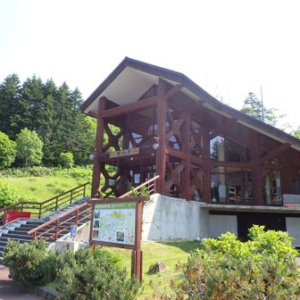 神居尻案内所駐車場に停めたのでここがスタート‼️　また、戻ってくるからね‼️