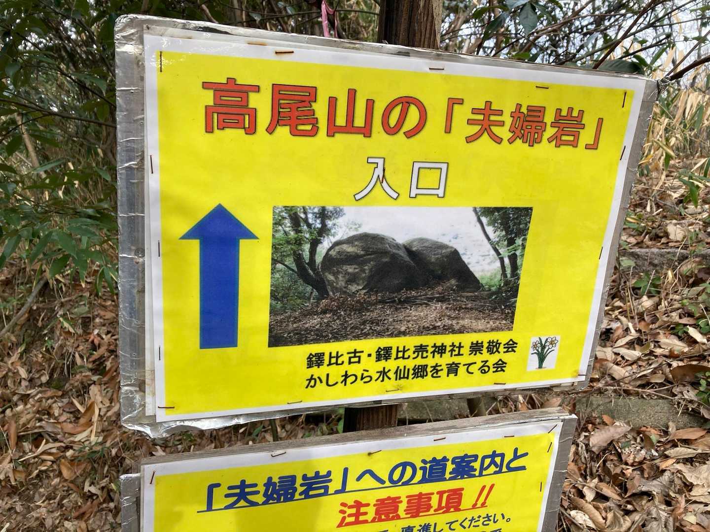 柏原駅-堅下駅-鐸比古鐸比賣神社-高尾山登山口-かしわら水 往復コースの写真