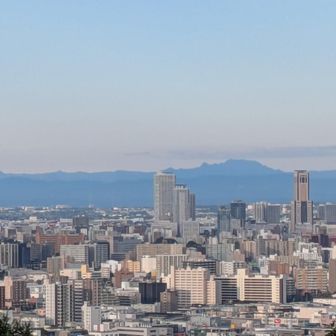 サツエキと夕張岳とマッターホルン